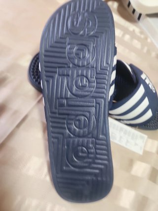 Ciabatte Adidas Adissage Blu e Bianco