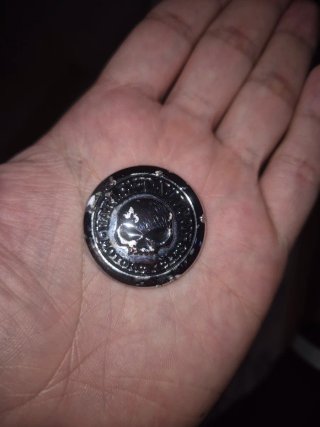 Tapa Harley Davidson Calavera