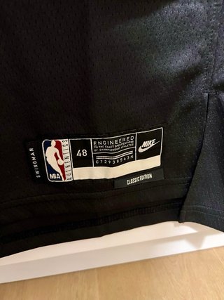 Camiseta NBA 76ers Joel Embiid Negra talla M
