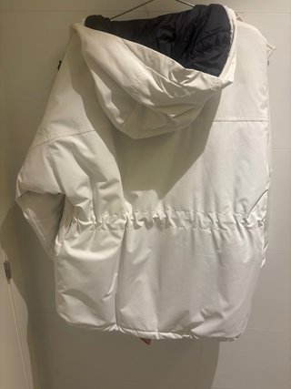 Parka Zara Ski Mujer Blanca Sin Estrenar
