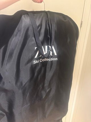 Parka Zara Ski Mujer Blanca Sin Estrenar