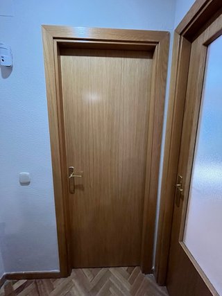 Puertas de madera de paso