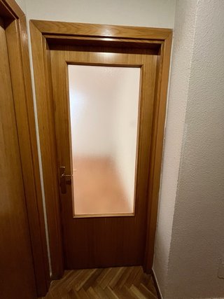 Puertas de madera de paso