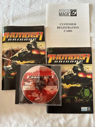 Thunder Brigade PC CD ROM Big Box