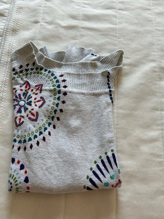 Camiseta manga larga estampada Desigual