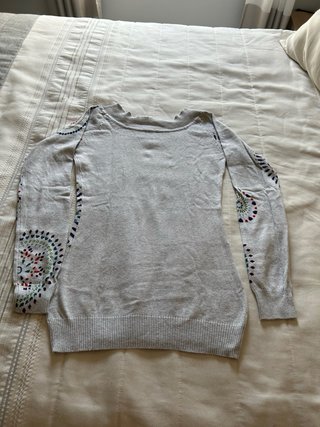Camiseta manga larga estampada Desigual