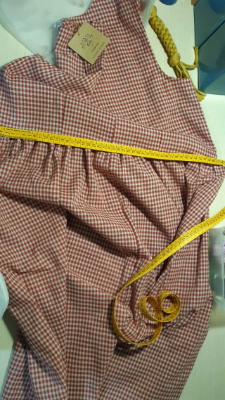 Vestido midi informal de algodon
