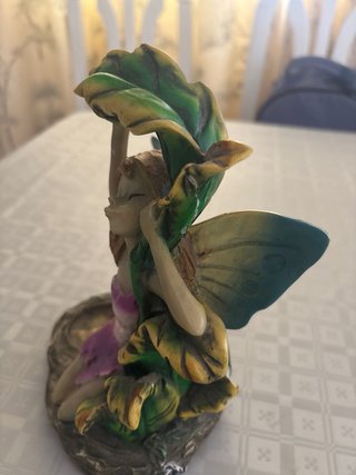 Figura Hada Decorativa Resina