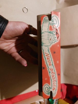 Scatola Neve Plastica vintage anni 50/60