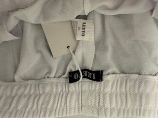 Conjunto Verano Blanco Talla XL