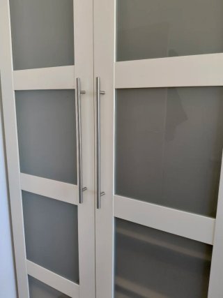 Armario PAX Ikea 237x100cm Blanco/Roble