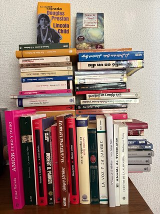Lote novelas de ficción y entretenimiento