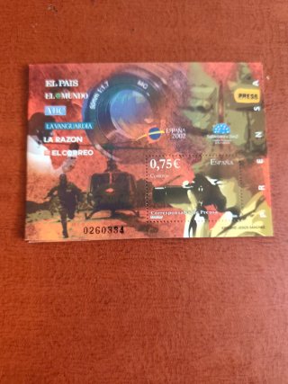 Sello Correo España 2002 0,75€