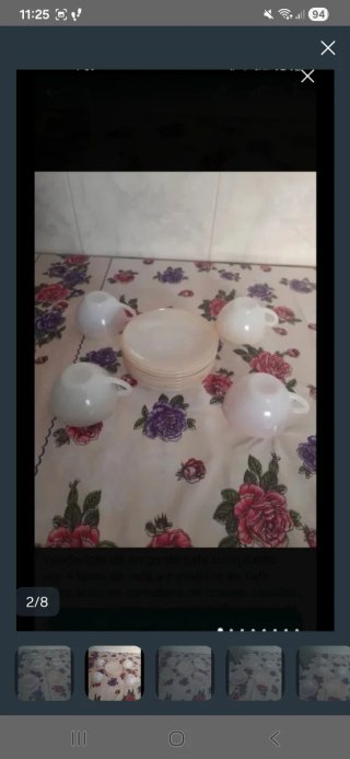 Juego de café de porcelana