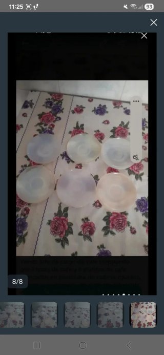 Juego de café de porcelana