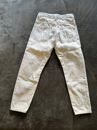 Pantalones vaqueros blancos Mango niñ@
