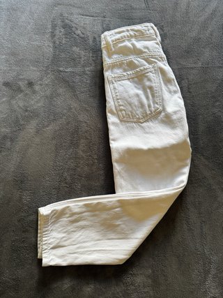 Pantalones vaqueros blancos Mango niñ@