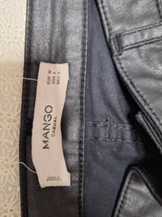 Pantalones Patanlo efecto polipiel