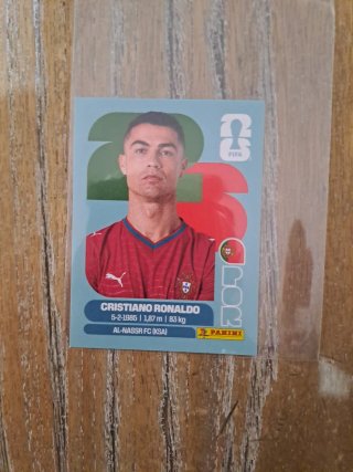 Cristiano Ronaldo Panini Mundial 2026