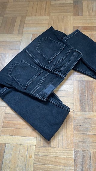 Pantalones vaqueros Bershka negros