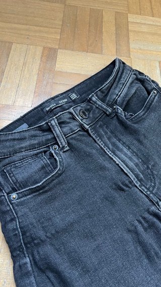 Pantalones vaqueros Bershka negros