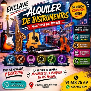 Alquiler Instrumentos Musicales