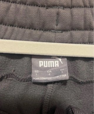Calças Puma Homem Cinza