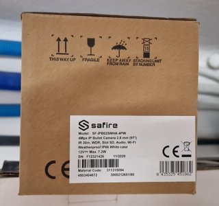 Grabador Safire 4K y 4 cámaras IP