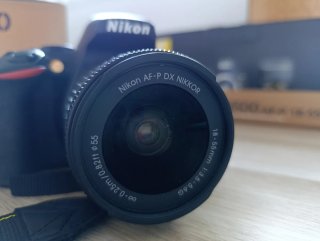 Cámara Nikon D3500 + objetivo 18-55mm