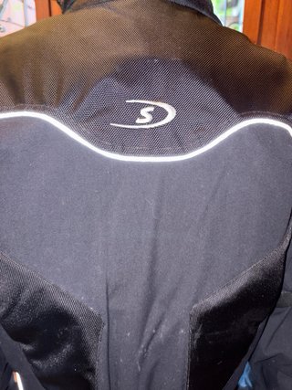 Chaqueta y pantalón  motorista negra Thinsulate