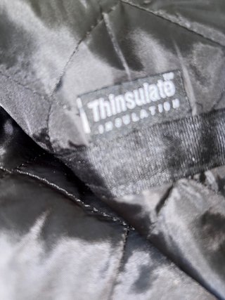 Chaqueta y pantalón  motorista negra Thinsulate