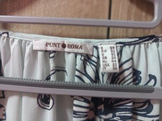 Blusa Punt Roma manga larga floral talla 54