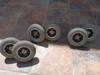 Ruedas minimoto estabilizador