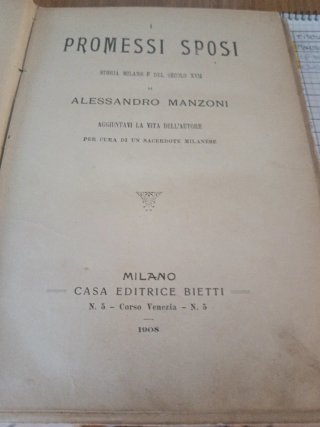 I Promessi Sposi - A. Manzoni
