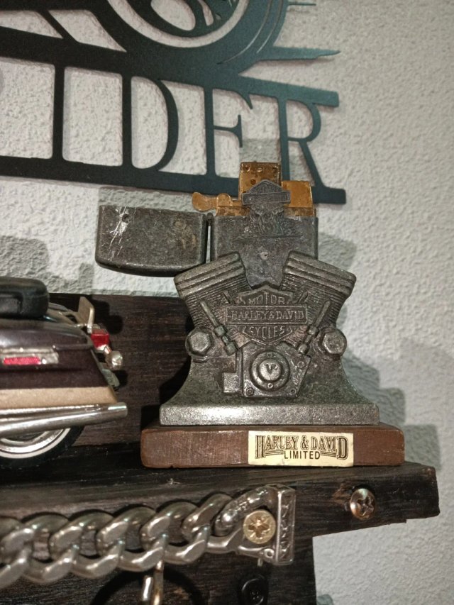 Collezione Harley, accendino vintage, moto, logo, gratis