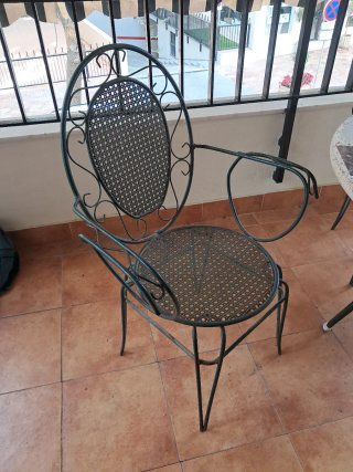 Mesa y 3 Sillas Exterior