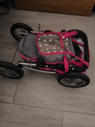 Carro de muñecas plegable