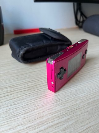 Nintendo Game Boy Micro Rosa + Disney Princess