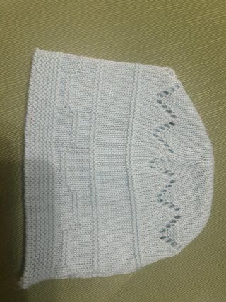 Conjunto punto bebé azul
