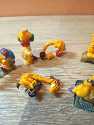 7 Figuras Jirafas Kinder Sorpresa
