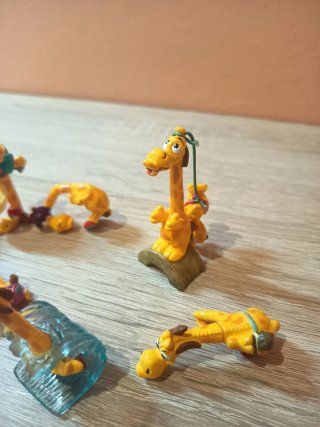 7 Figuras Jirafas Kinder Sorpresa