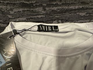 Camiseta Amiri Talla XXL Blanca