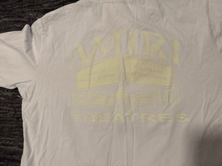 Camiseta Amiri Talla XXL Blanca