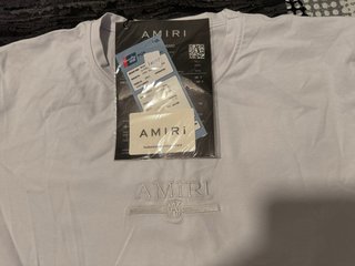 Camiseta Amiri Talla XXL Blanca