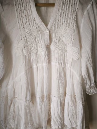 Blusa Mango Branca Tamanho S