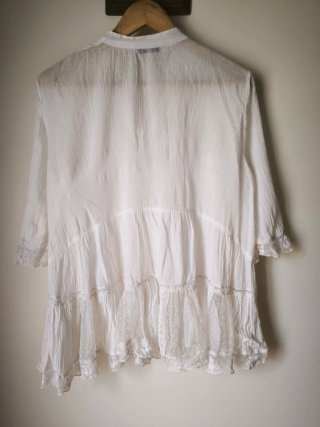 Blusa Mango Branca Tamanho S