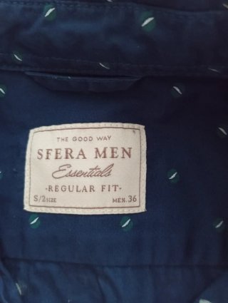 Camisa Sfera Men Talla S Estampada