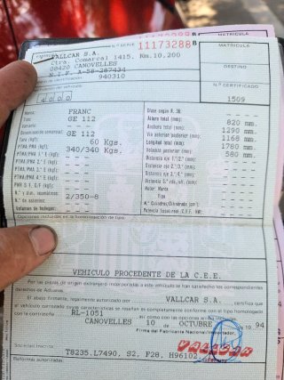 Remolque portaequipajes con baca