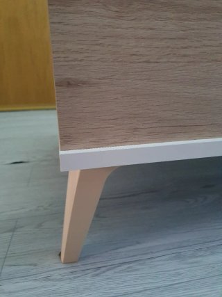 Mesa centro elevable con almacenaje