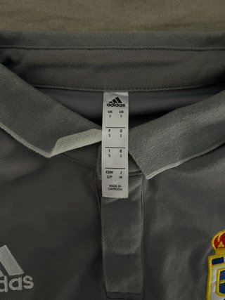 Polo Adidas Real Oviedo Gris
